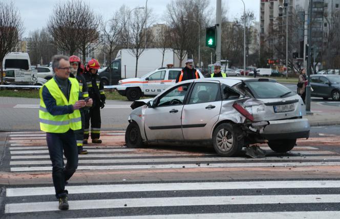 Wypadek na Gocławiu