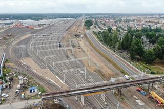 Trwają prace na międzynarodowej linii Rail Baltica. Zobacz postępy robót w Ełku