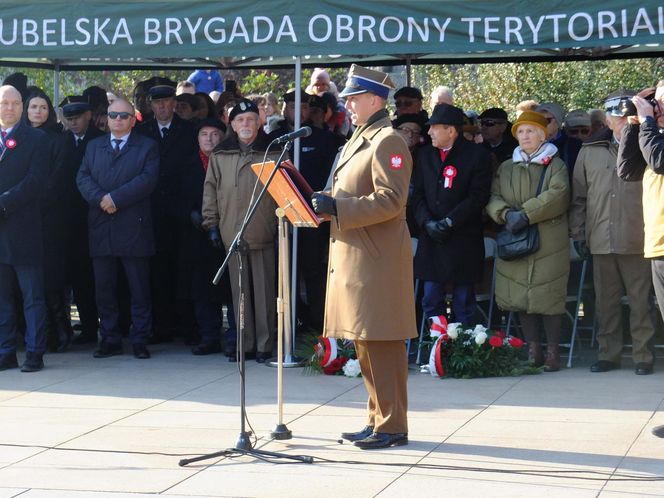 Święto Niepodległości w Lublinie. Setki mieszkańców świętowało na Placu Litewskim