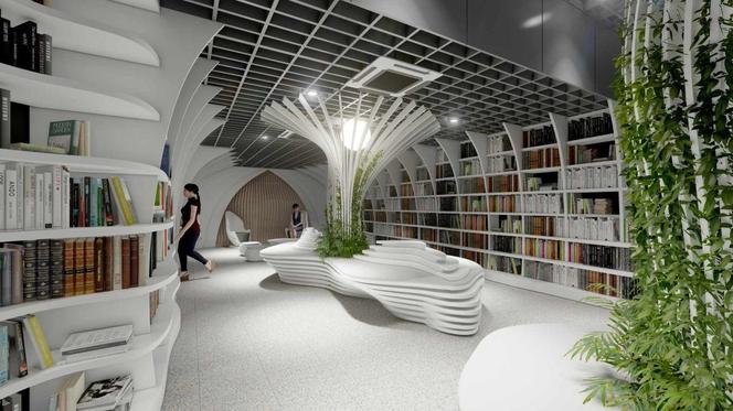 Metroteka, czyli podziemna biblioteka przy stacji metra Kondratowicza
