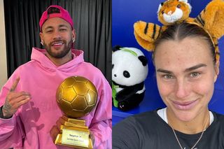 Fani oniemieli po tym, co Neymar napisał do Aryny Sabalenki. Wcześniej spotkali się w Rijadzie