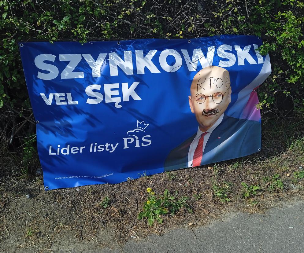 Banery wyborcze w Poznaniu