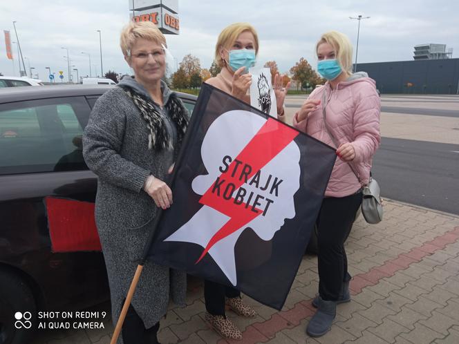 protest na Rondzie Gronowo