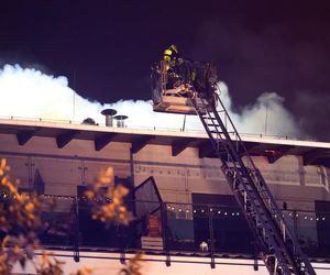 Pożar bloku w Poznaniu. Akcja gaśnicza przy ul. Krańcowej. Ewakuacja mieszkańców!
