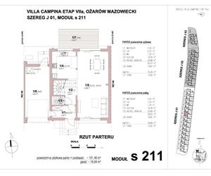 Plan domu. Villa Campina