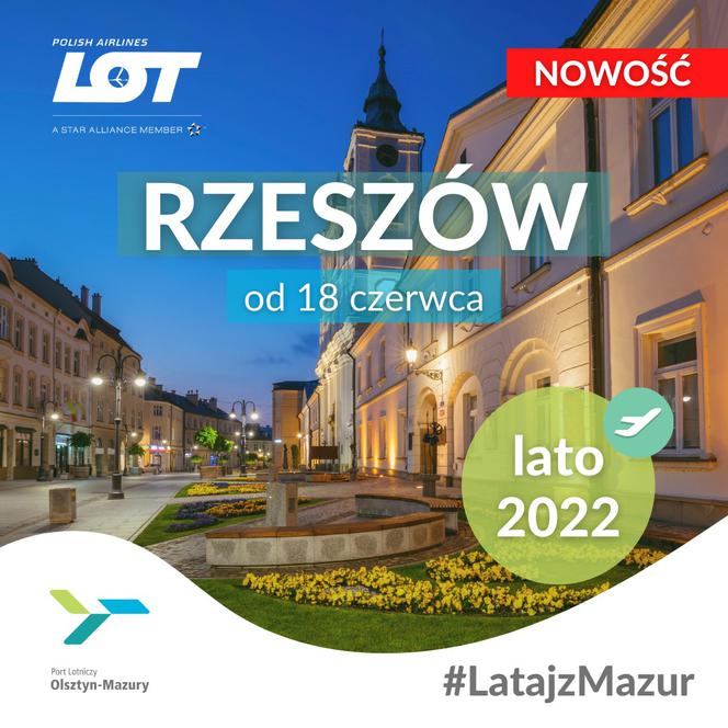 Nowy kierunek z lotniska Olsztyn-Mazury