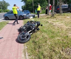 Wypadek na ulicy Kieleckiej w Starachowicach 19.06.22