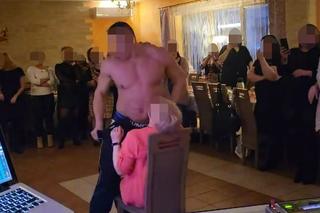 Pikantna zabawa w NSZZ Solidarność KWK Sośnica. Panie bawiły się na całego! 