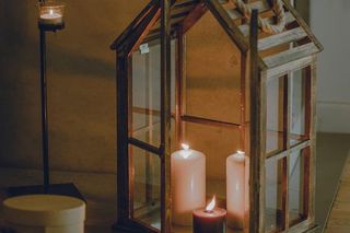 Świecznik na Boże Narodzenie