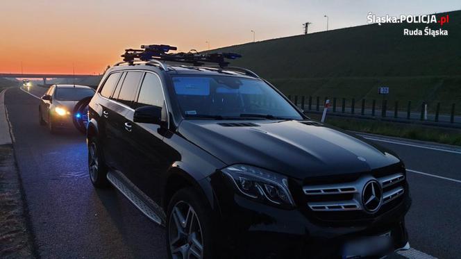 Policjanci z Rudy Śląskiej zatrzymali złodzieja Mercedesa