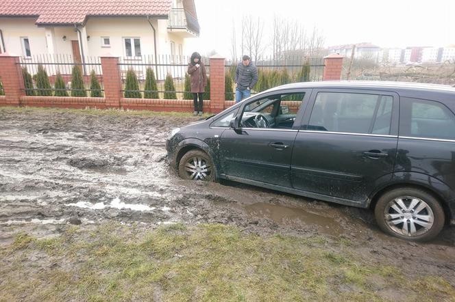 Problemy z dojazdem na ul. Żytniej i Zbożowej w Koszalinie