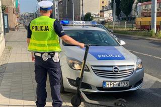Pijany 71-latek na hulajnodze mknął przez centrum miasta. Nagle z drogi zmiótł go kierowca bez uprawnień!