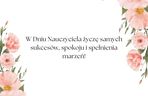 Kartki i życzenia na Dzień Nauczyciela 2025