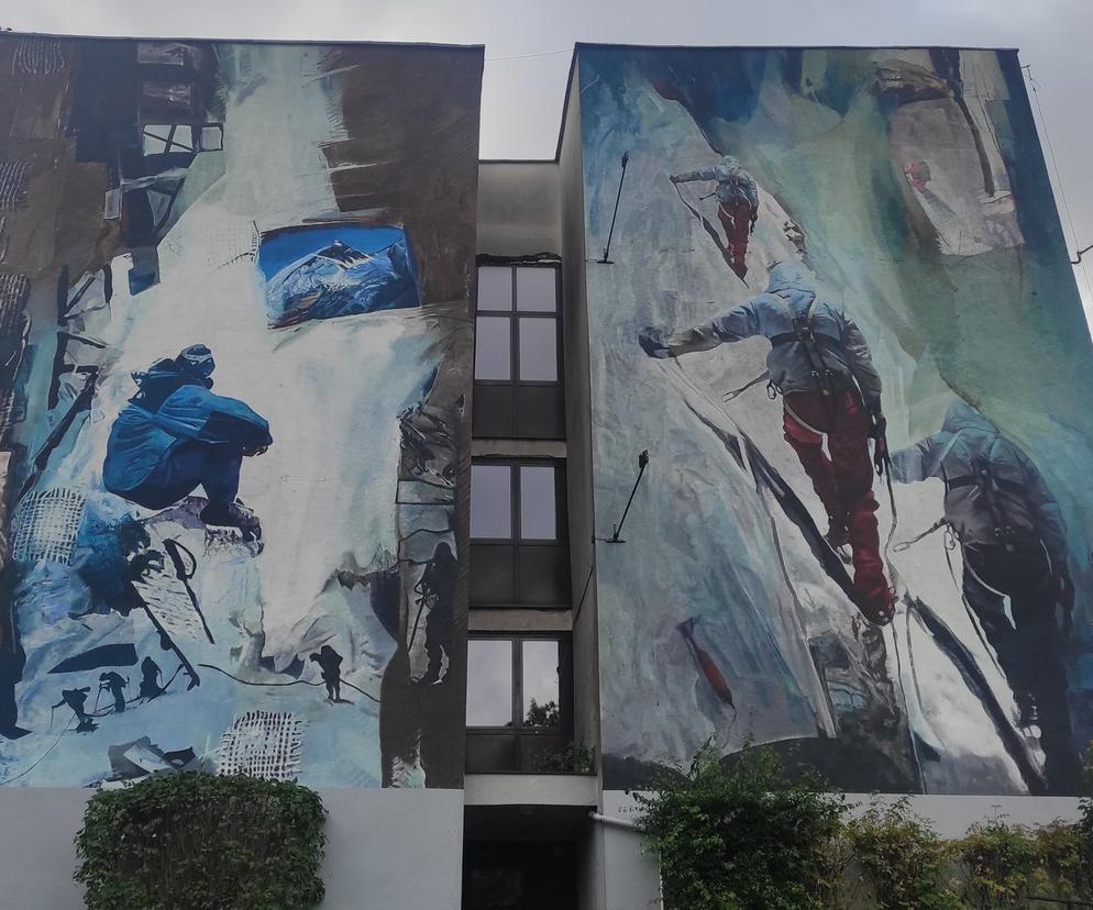 Mural w Zakopanem 