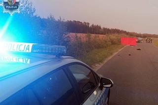 Rowerzysta zginął w czołówce z samochodem