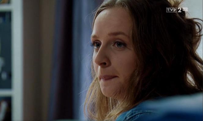 M jak miłość, odc. 1514. Ola Łęcka (Katarzyna Mosek)