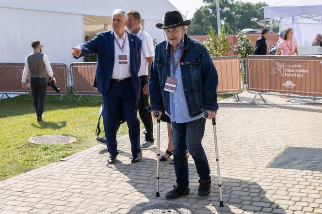 80-letni Olbrychski na kulach! Żona wyjaśnia prawdę o stanie zdrowia aktora
