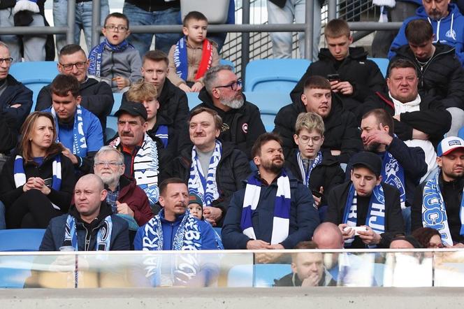 Kibice na Stadionie Śląskim podczas Wielkich Derbów Śląska (16.03.2024)