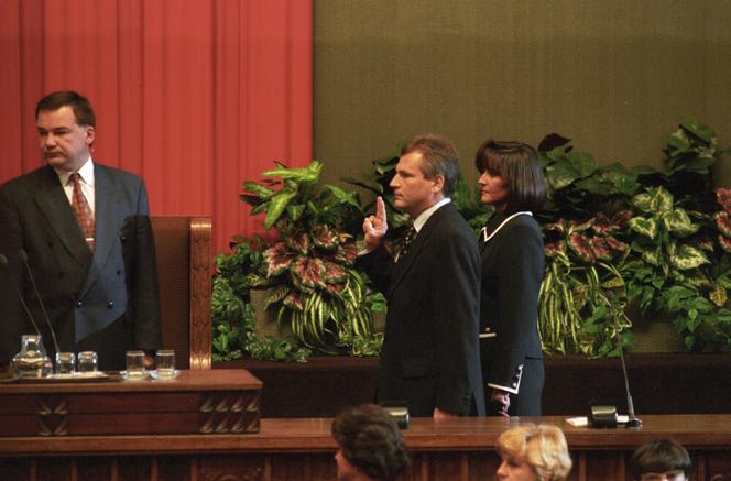 Jolanta Kwaśniewska jako pierwsza dama