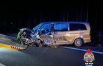 Poważny wypadek na S10 pod Toruniem. 5 osób poszkodowanych