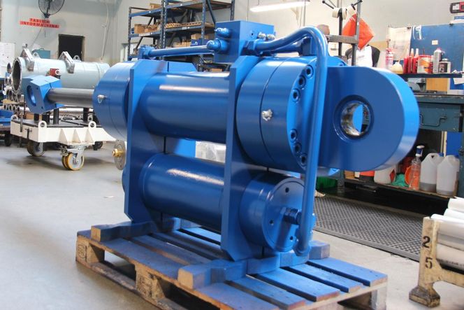 Zespół tłumika hydraulicznego dla górnictwa