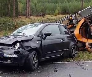   Purdka. Tragiczny wypadek na trasie Olsztyn - Szczytno