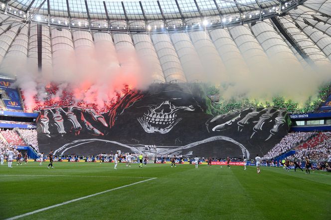 Trybuny Stadionu Narodowego ucierpiały podczas finału Pucharu Polski