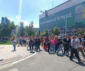 Korowód studencki rozpoczyna Juwenalia Śląskie 2025 w Katowicach