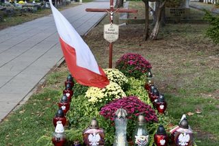 Kornel Morawiecki, grób 2024r.