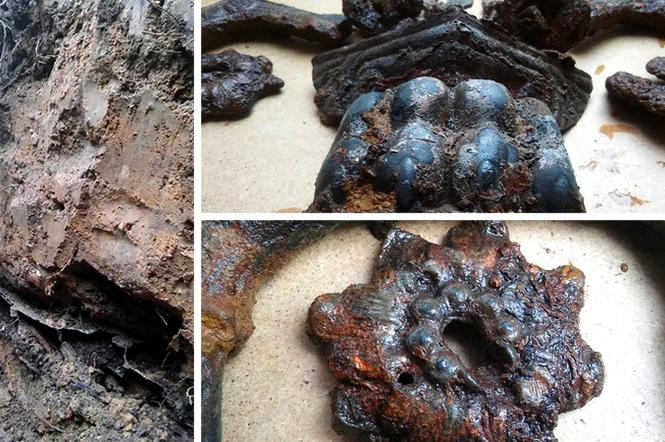 Trumna sprzed ponad 100 lat odkryta w Kamieniu Pomorskim