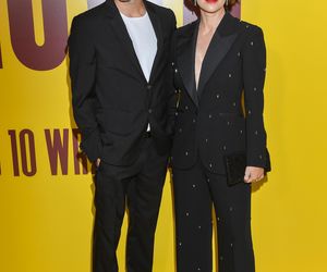 Maja Ostaszewska z partnerem