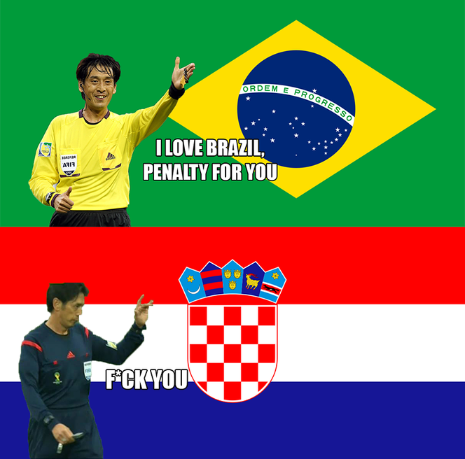 Brazylia - Chorwacja MEMY