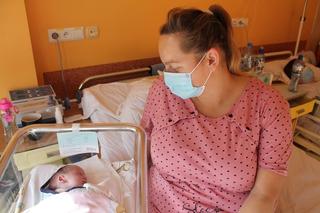Nikodem, czyli 1000 dziecko urodzone w tym roku, w gorzowskim szpitalu