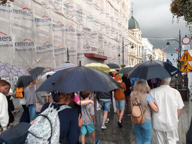 Lex TVN - Protest w Łodzi