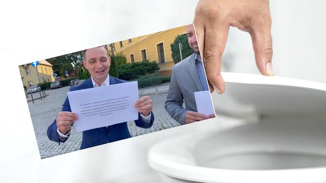 Pracownicy starostwa w Wołowie korzystają z toalety tylko za zgodą kierownika. Bareja by tego nie wymyślił!
