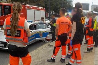 Wypadek na al. Solidarności