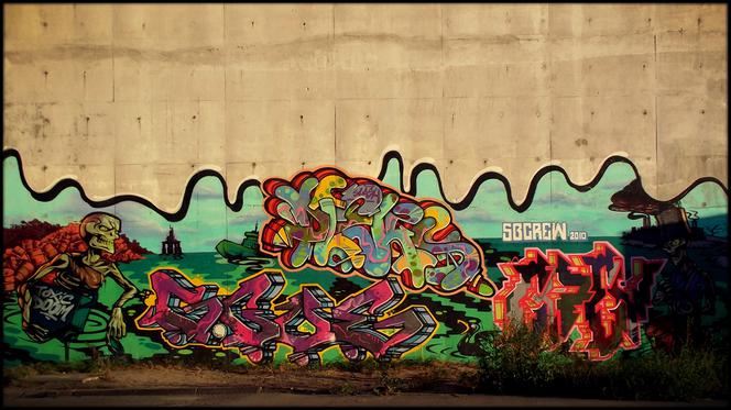 Trasa Zamkowa - graffiti