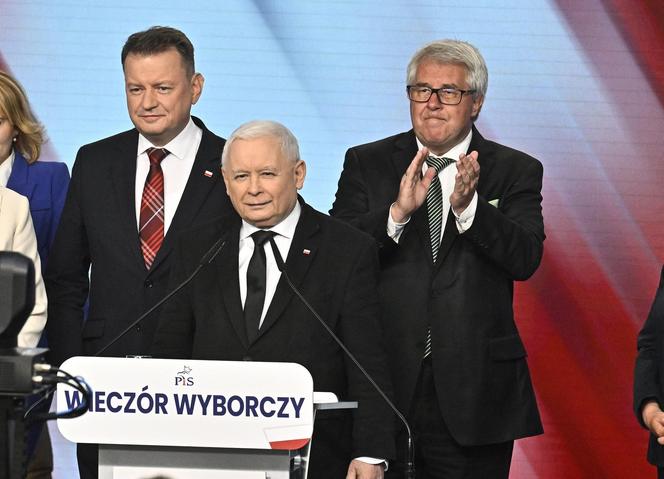 Ryszard Czarnecki i Jarosław Kaczyński 