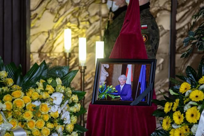 Pogrzeb Krystyny Łybackiej