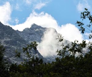 Śnieg w Tatrach w sierpniu