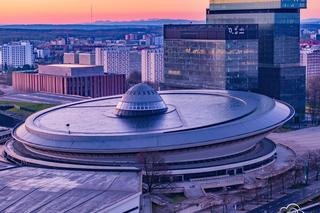 Tatry widziane z Katowic przed świtem