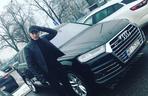 Robert Lewandowski przy Audi SQ7