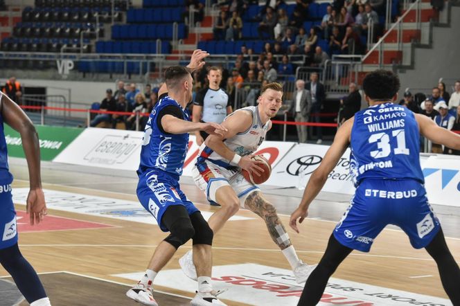 Arriva Polski Cukier Toruń - Anwil Włocławek, zdjęcia kibiców i zawodników z meczu 22. kolejki Orlen Basket Ligi