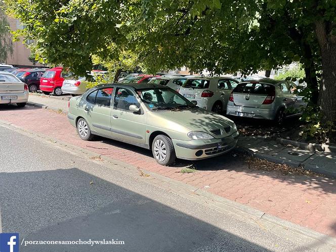 Porzucone samochody na Śląsku - zdjęcia z Facebook/Porzucone samochody w Śląskim