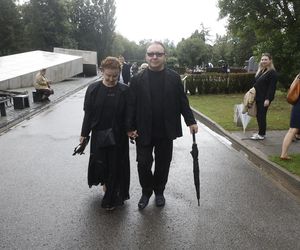 Gabriela Muskała boso na pogrzebie Joanny Kołaczkowskiej