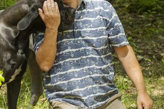 Andrzej Halicki z psami