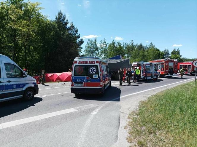 Jadachy: Wypadek wojskowej ciężarówki. Ogromna tragedia, są ofiary śmiertelne