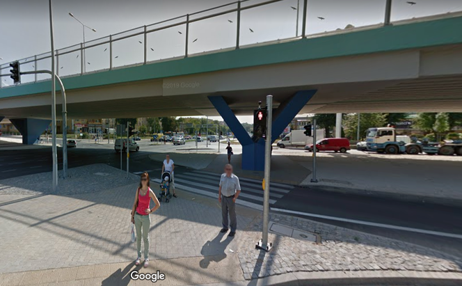 Google Street View w Kielcach. Osiedle Czarnów