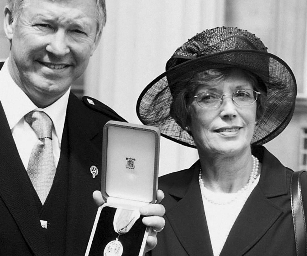 Sir Alex Ferguson i Lady Cathy Ferguson