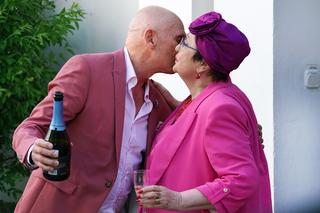 Barwy szczęścia, odc. 2723: Irenka (Krystyna Tkacz), Tolek (Marek Siudym)